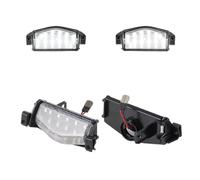 JOBOUND 2PCS/Lot Car LED License Plate Lamp Light For Mazda 2 3 M2 M3 2011-2013 Rear Number Lamps White Auto Accessories LED Rear Taillight,(JOBOUND Store)