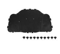 JOBOUND For BMW 5 Series E60 E61 Hood Engine Insulation Cotton Pad Soundproof Heat Sound Insulation Mat Replace 51487148208 51487033727 Sound Deadening Mat