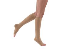 Jobst 114802 Relief 15-20 mmHg Open Toe Knee Highs Unisex - Size- Beige Large