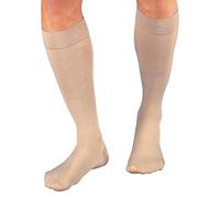 JOBST Relief Knee High 20-30 mmHg Compression Socks, Closed Toe, Beige, Medium