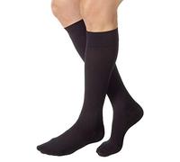 JOBST Relief Knee High 20-30 mmHg Compression Socks, Closed Toe, Black, X-Large Full Calf