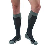 JOBST Sport Knee High - The Graduated Compression Socks for Sports Lovers - Sport 15-20 mmHg Compression - Unisex Design, Grey, Extra Large