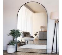 Jobu | Full Length Black Metal Arched Mirror - 180cm x 105cm | Akiko