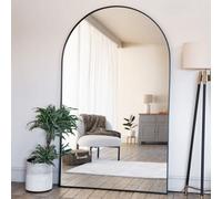 Jōbū Jobu Home - Akiko - Full Length Black Metal Arched Mirror - 200Cm X 120Cm