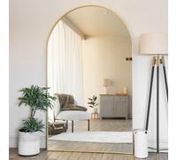 Jōbū Jobu Home - Akiko - Full Length Gold Metal Arched Mirror - 200Cm X 120Cm
