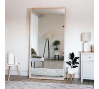 Jōbū Jobu Home - Hanaka - Full Length Natural Oak Rectangle Mirror - 200Cm X 100Cm