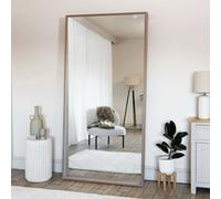 Jōbū Jobu Home - Hanaka - Full Length Walnut Wood Rectangle Mirror - 200Cm X 100Cm