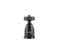 Joby BallHead 1K, Ball Head for Compact Cameras, Flashes, LED Lights, Microphones, with Quick Release Mount and Bubble Level, for GorillaPod 1K, for Professional Photos and Videos - Black