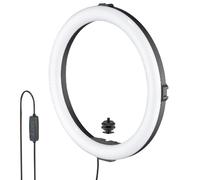 JOBY Beamo Ring Light 12'' - Large LED Selfie Ring Light for Phones or Cameras with 3 Light Modes & 10 Brightness Levels, Mobile, Video, Vlogging, Live Stream, Content Creation, Makeup, Work from Home
