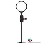 JOBY Beamo Studio Creator Kit: Video Light With Remote, Background Light (12 Colors), Wavo Mobile Microphone, GorillaPod Flexible Arm With Phone Mount