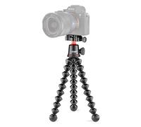 JOBY GorillaPod 3K Pro Kit, Flexible Professional Aluminium Tripod with BallHead, QR Plate, Made in Italy, for Premium CSC/Mirrorless Camera, 3kg/6.6lbs Load Capacity, J91566-BWW