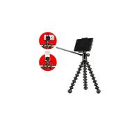 JOBY GripTight PRO GP Video Stand, Pan and Tilt Video Head and Gorilla Pod Flexible Tripod for any Smartphone and iPhone with or without a Case, JB01501-BWW