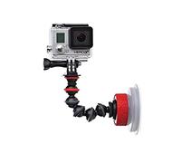 Joby Suction Cup and GorillaPod Arm for Camera - Black/Red