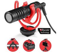 JOBY JB01643-BWW Wavo Mobile Compact On-Camera Microphone With Rycote Shock Mount, Deadcat Windscreen for Smartphone, iPhone Microphone, Smartphone Mic, Professional Mic, Vlogging