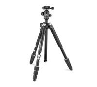 JOBY RangePod, Aluminium Traveller Camera/SmartphoneTripod with Ball Head, Universal Smartphone Clamp and Carrying Bag, for CSC,DSLR, Mirrorless, Mobile Phones, Black for Photo,Video, Vlogging