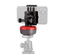 JOBY Spin Phone Mount Kit, Includes Bluetooth Electronic Head, Phone Mount - Motion Control, Motorized Mobile Phone Panning Base, Video Panoramic, Vlogging, Content Creation, Time Lapse, App Control