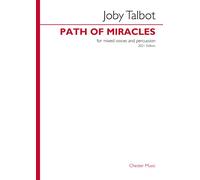 Joby Talbot: Path Of Miracles: SATB: Vocal Score