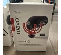 Joby Wavo On-Camera Vlogging Compact Microphone Shock Isolation JB01675-BWW NEW