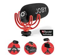 JOBY Wavo On-Camera Vlogging Compact Microphone Super Cardioid Pattern with Rycote Duo-Lyre for Smartphone, CSC, Mirrorless, Vlogging, Youtuber, Podcast, IRL, Content Creators