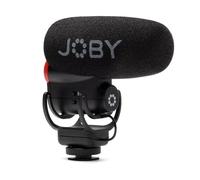 JOBY Wavo PLUS, On-Camera Vlogging Microphone, Super Cardioid Microphone with Live Audio Monitoring, High-Pass Filter, Auto-Power Mode, LED Battery Level, Mic for Compact Cameras