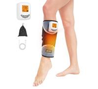 JOBYNA Cordless Leg Massager for Circulation and Pain Relief - 5000mAh Portable Heating Pad for Leg and Calf with 3-Level Vibration Massage, 104-140℉ Adjustable Temperature & 30/45/60 Min Timer