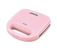 Jocca Sandwich Maker Sweet Line Pink, 750W, Non-Stick Grill Plates, 2 Slice Capacity