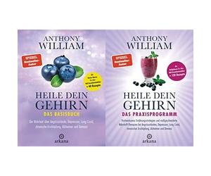 Jochen Lehner A Anthony William-Set: "Heile dein Gehirn - Das Basisbu (Hardback)