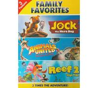 Jock the Hero Dog / Animals United / Reef 2 High Tide DVD triple feature