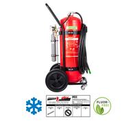 Jockel 50 L Frost-Proof Fluorine-Free Foam Fire Extinguisher Mobile 5 M Hose