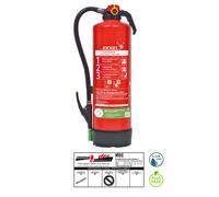 Jockel 6L S6JX34 Green 2.0 Rechargeable Foam Fire Extinguisher, Fluorine-Free