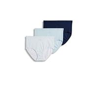 Jockey 3-pk Elance Breathe Brief 1542 8 Blue floral