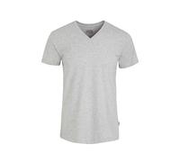 Jockey American Classic V-Neck Shirt , Light Heather Gray, XXL