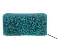 Jockey Club Coin Purse, petrol (Green) - 8666