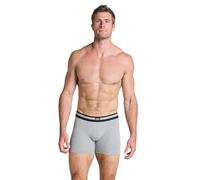 Jockey Cotton Stretch Boxer Trunk 3Pack, Black Stripe, M