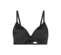 Jockey® Cushion Wire Moderate Coverage T-Shirt Bra - Breathable Bra with Padded Underwire, Microfibre Women's Underwear with Comfortable Fit - Strong Hold, black
