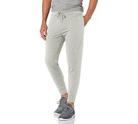 Jockey Men's Active Basic Fleece Jogger Sweatpants Casual Pants, Light Heather Grey, Large