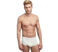 Jockey Men's Classic Cotton Rib Y-Front Brief, White, 2XL