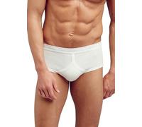 Jockey® Men's Classic Cotton Rib Y-Front® Sport Brief, White, L