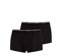 Jockey Men's Modern Classic Short Trunk - 2 Pack, Black, M