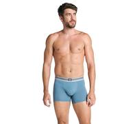 Jockey Men's Cotton Stretch Boxer Trunk - 3 Pack, Blue Mix, S