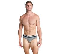 Jockey® Men's Cotton Stretch Brief - 3 Pack, Black Stripe, 3XL