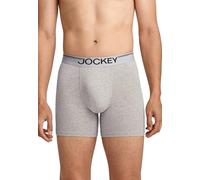 Jockey Men's Cotton Stretch Comfort Boxer Trunk - 3 Pack