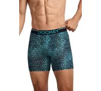 Jockey Men's Cotton Stretch Comfort Boxer Trunk - 3 Pack, Baja, M