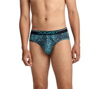 Jockey Men's Cotton Stretch Comfort Brief - 3 Pack, Baja, M
