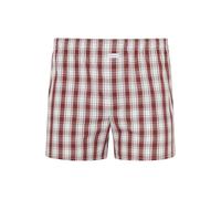 Jockey Men's Everyday Check Woven Boxer, Friendly Cranberry Plaid, XL