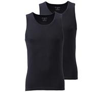 Jockey Men's Modern Classic A-Shirt - 2 Pack, Black, S