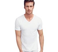 Jockey® Men's Modern Stretch V-Neck Shirt, White, S