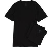 Jockey Men's Undershirt Classic V-Neck - 3 Pack Black M