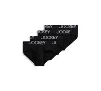 Jockey Men's Underwear ActiveStretch Brief - 4 Pack, Black, L