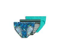 Jockey Men's Underwear Casual Cotton Stretch Bikini - 3 Pack, Ombre Tropics/Teal Breeze/Vivid Stripe, XXL Big